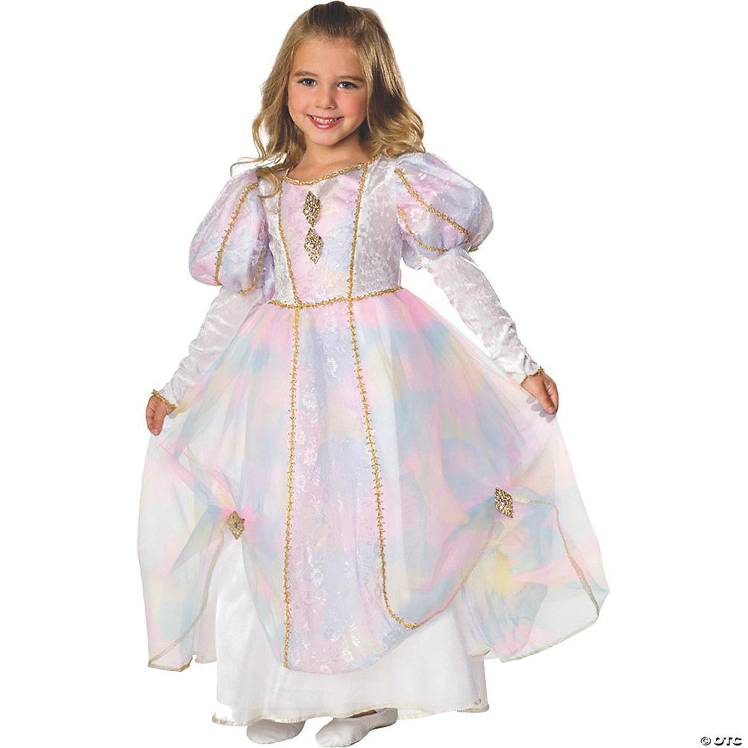 Girl's Rainbow Princess Costume - Large | Oriental Trading