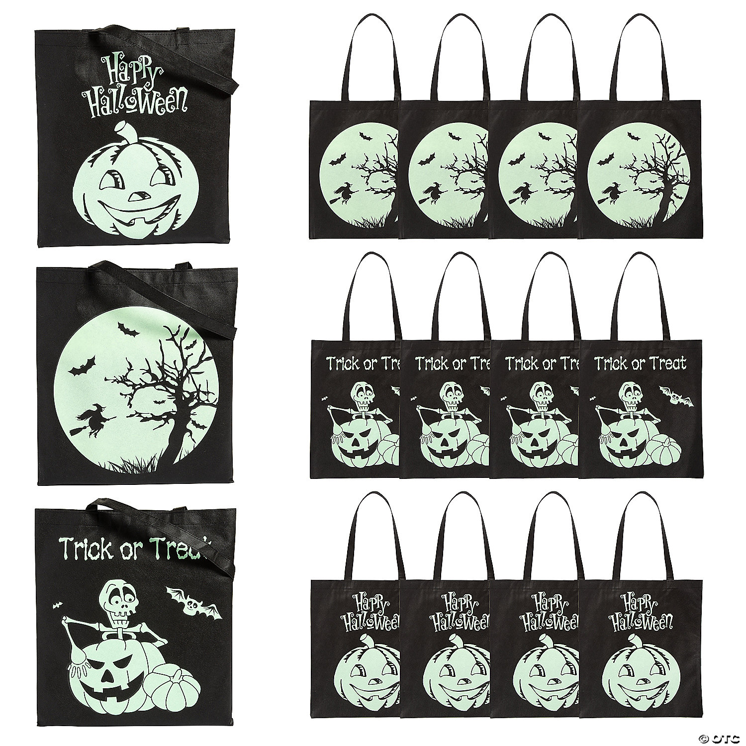 Glow In The Dark Tote Bags