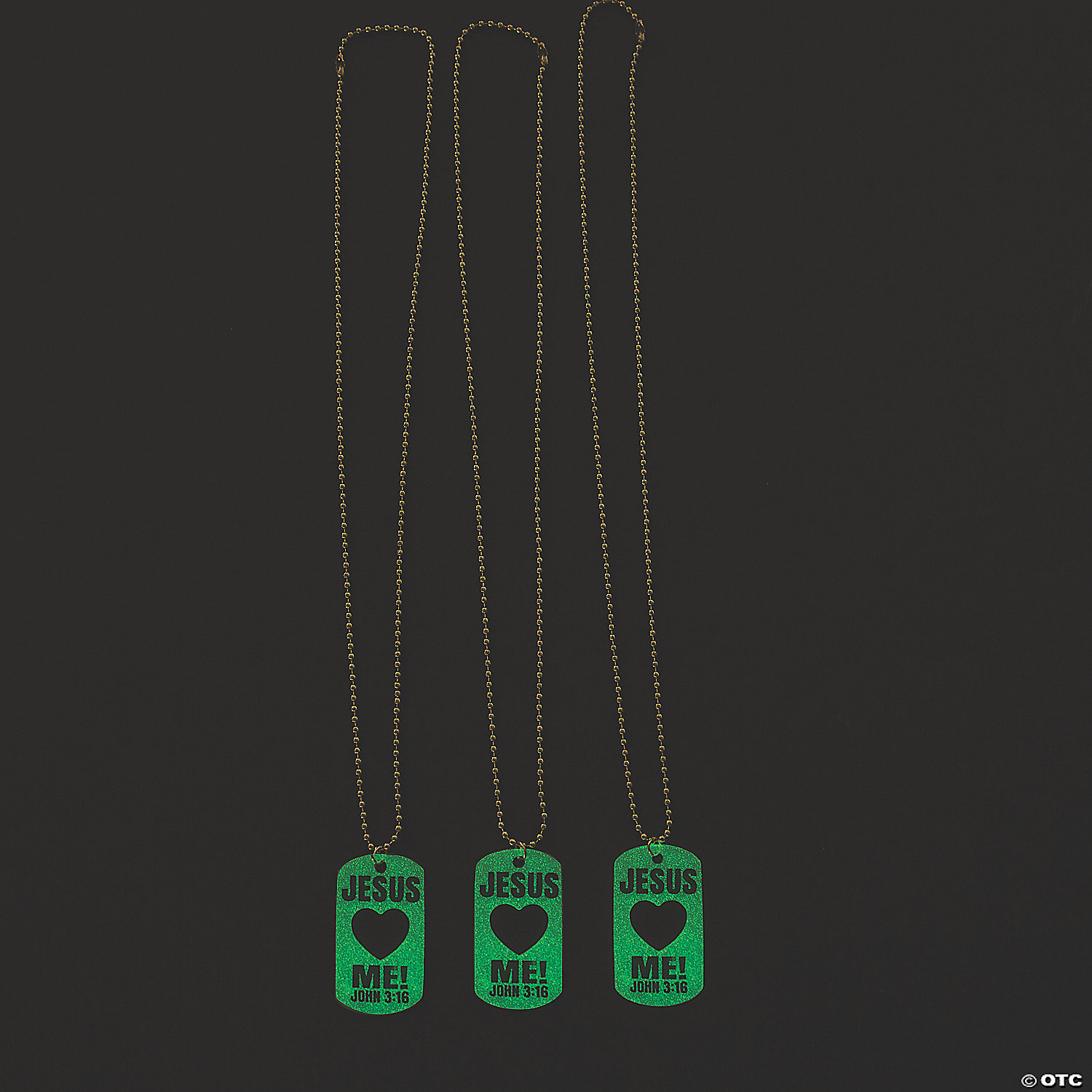 glow in the necklaces