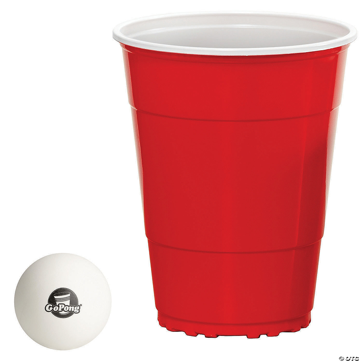 Dezelfde doorboren Herziening GoBig 36oz Giant Red Party Cups 50 PACK - Holds Twice as Much as Standard  Party Cups | Includes 4 XL Pong Balls | Oriental Trading