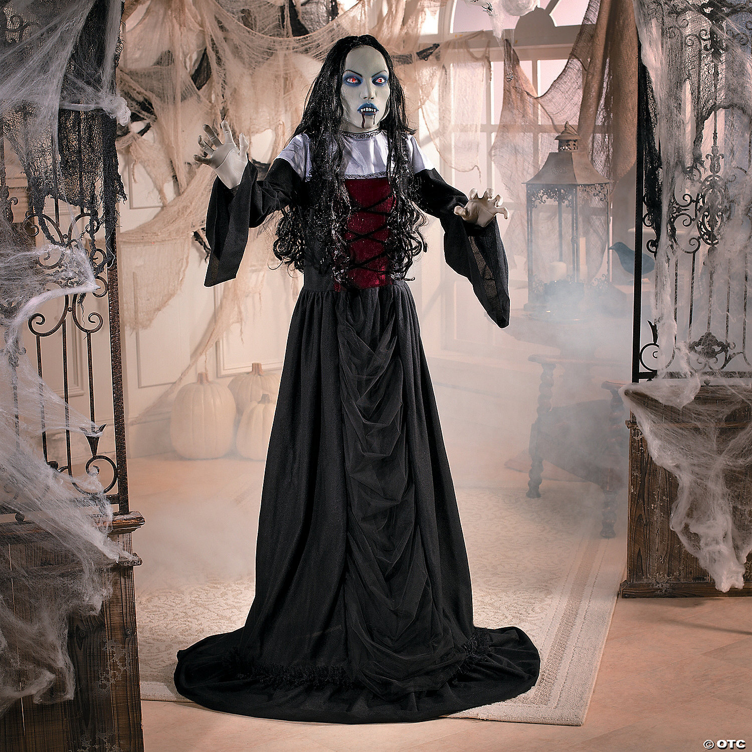 Goth Vampire Lady Halloween Decoration Discontinued