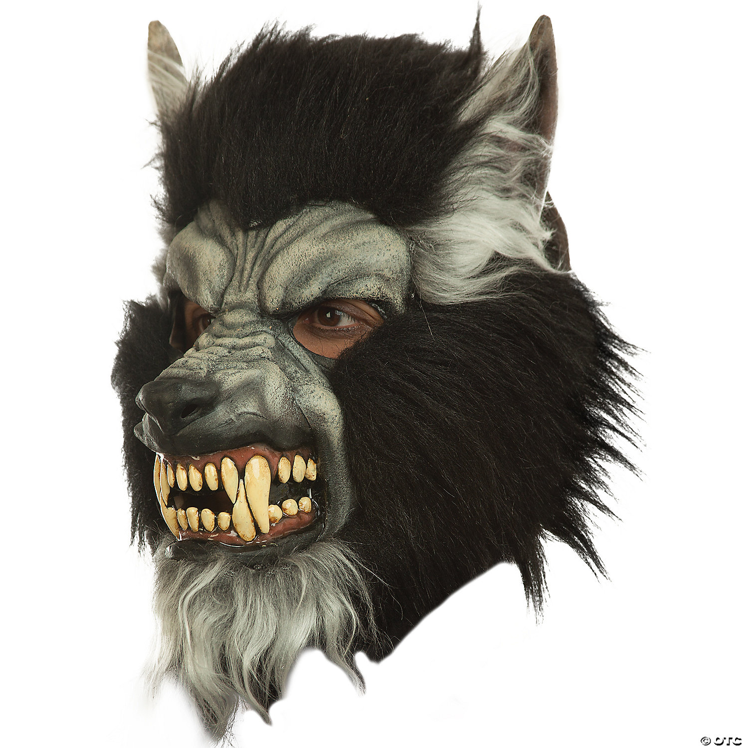 Pijlpunt symbool Psychologisch Gray Howling Latex Mask | Oriental Trading