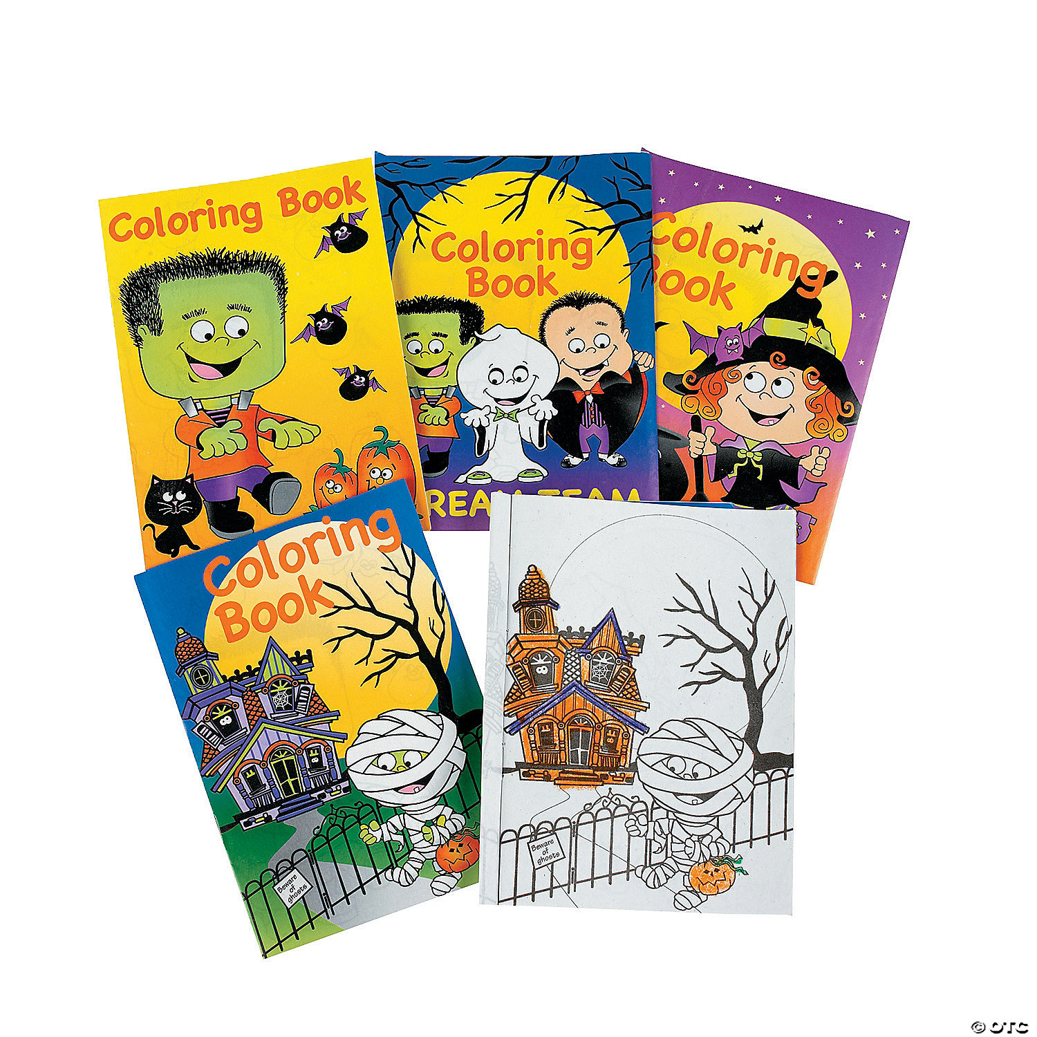 36Pcs Halloween Coloring Books Kids Spooky Cute Halloween Coloring Book for Kids All Ages Indoor Activities at Home Party Favors Gift Supplies
