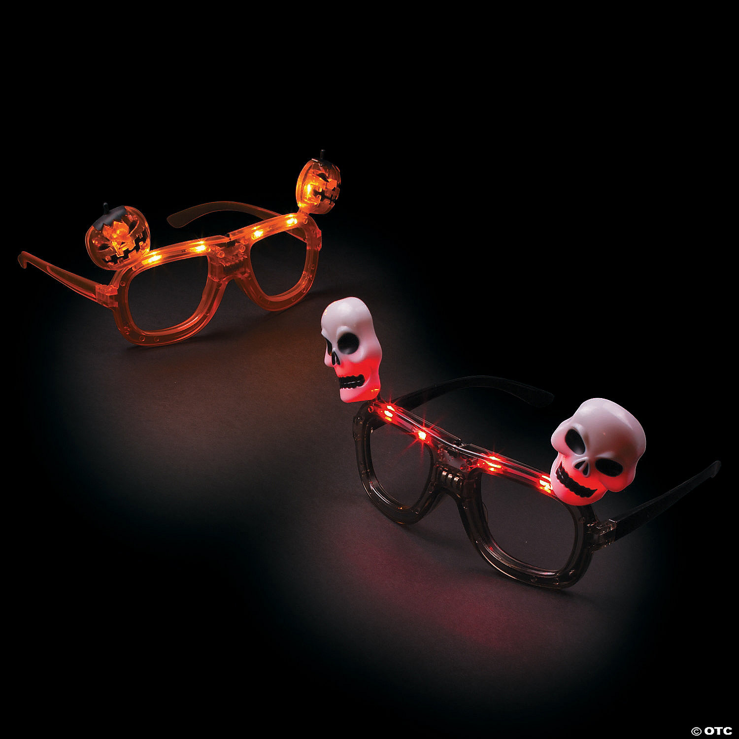 halloween light up glasses