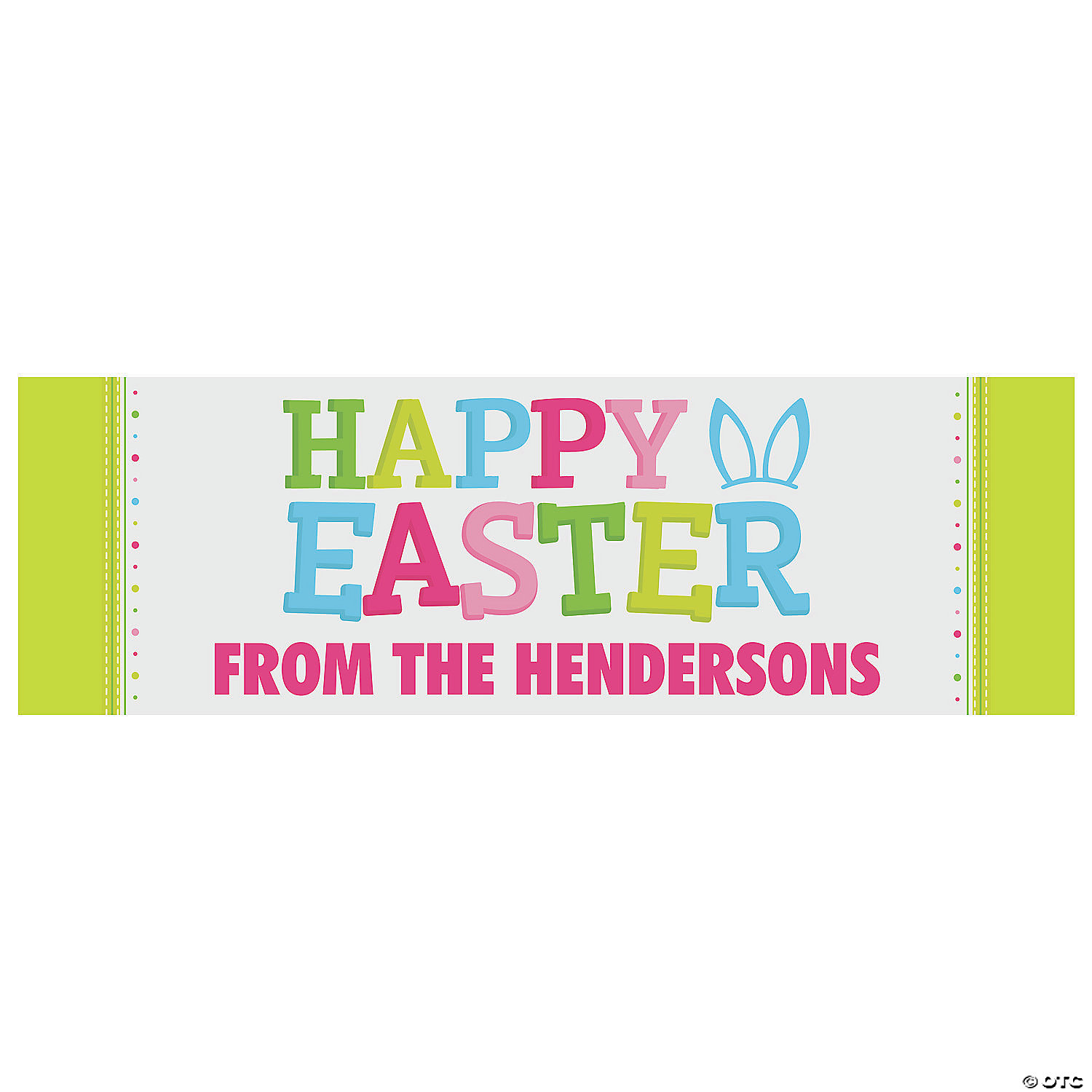 35 Happy Easter Stickers Decorations Label Egg 586 non Personalised Sticker POISON