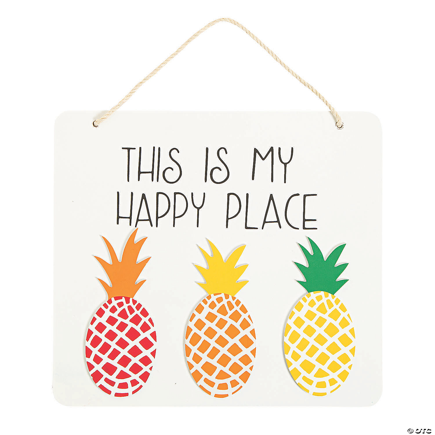 Happy Place Shape Stickers