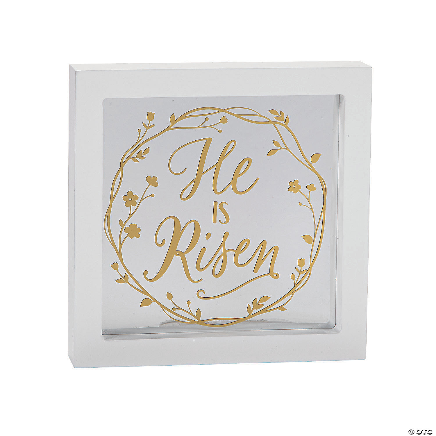 He Is Risen Tabletop Sign Decoration