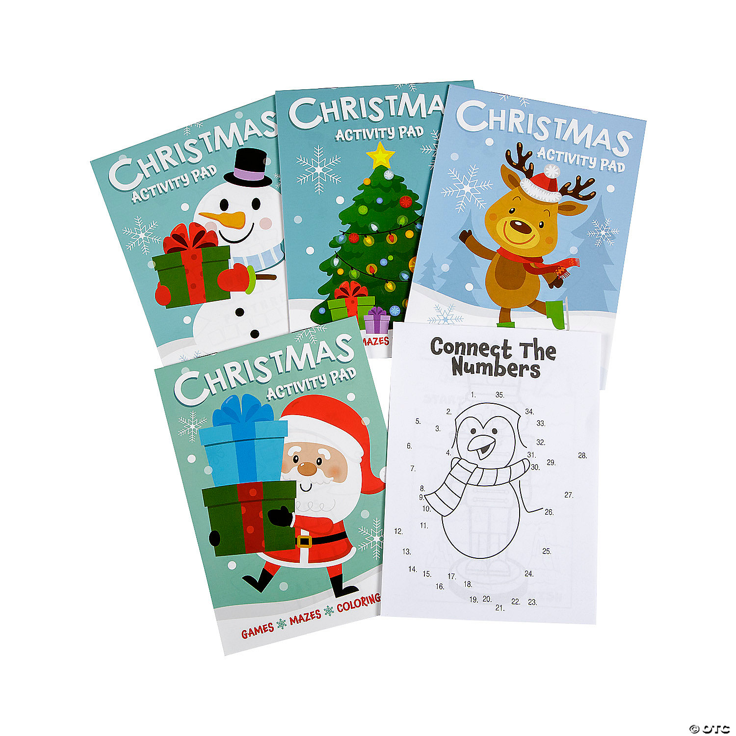 Holiday Activity Pads 12 Pc.