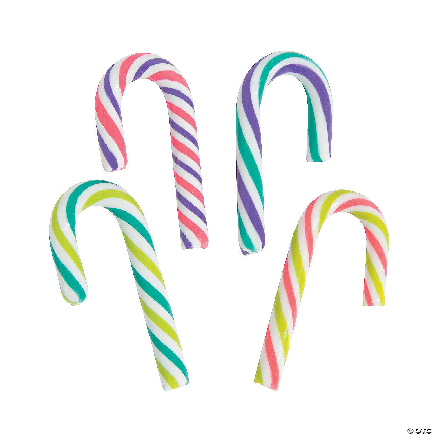 80 CANDY CANES CHRISTMAS PERSONALIZED RETURN ADDRESS LABELS 1/2 in X 1 3/4 in 