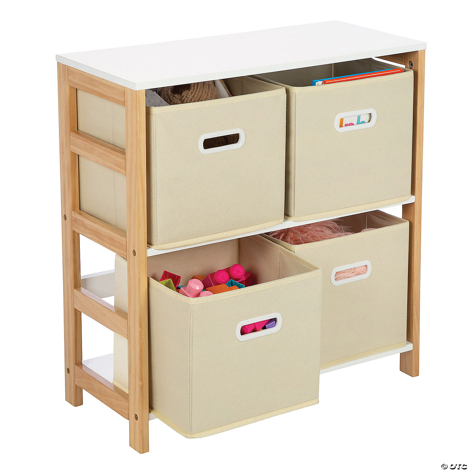 Honey Can Do Kids 4 Bin Organizer Oriental Trading