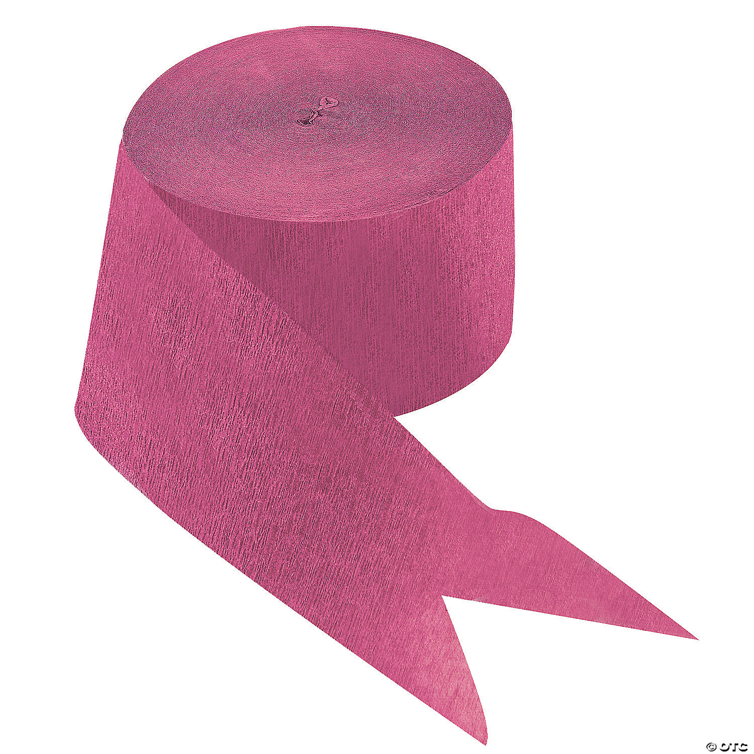 81ft Hot Pink Crepe Paper Streamers 