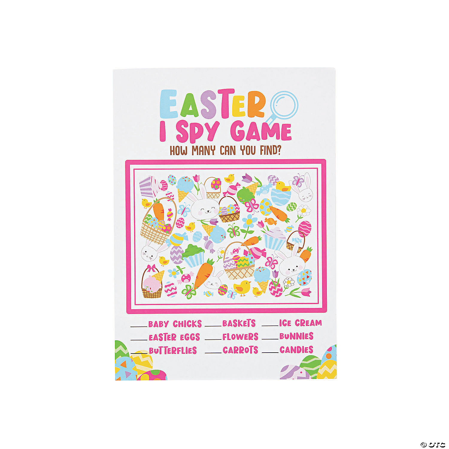 I Spy Easter Game Oriental Trading