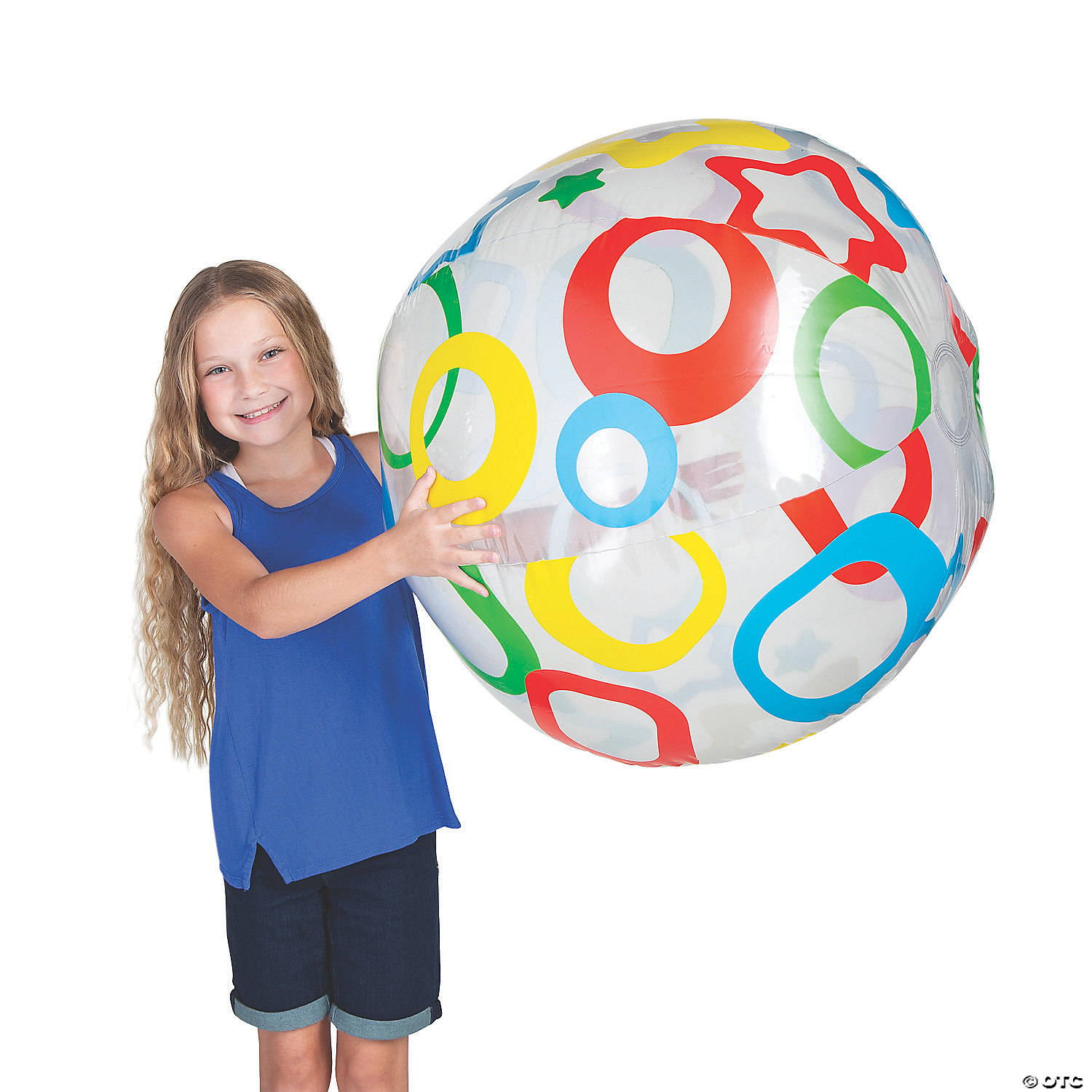 9 NEW LARGE INFLATABLE MULTI COLORED BEACH BALLS 22" POOL BEACHBALL PARTY FAVOR