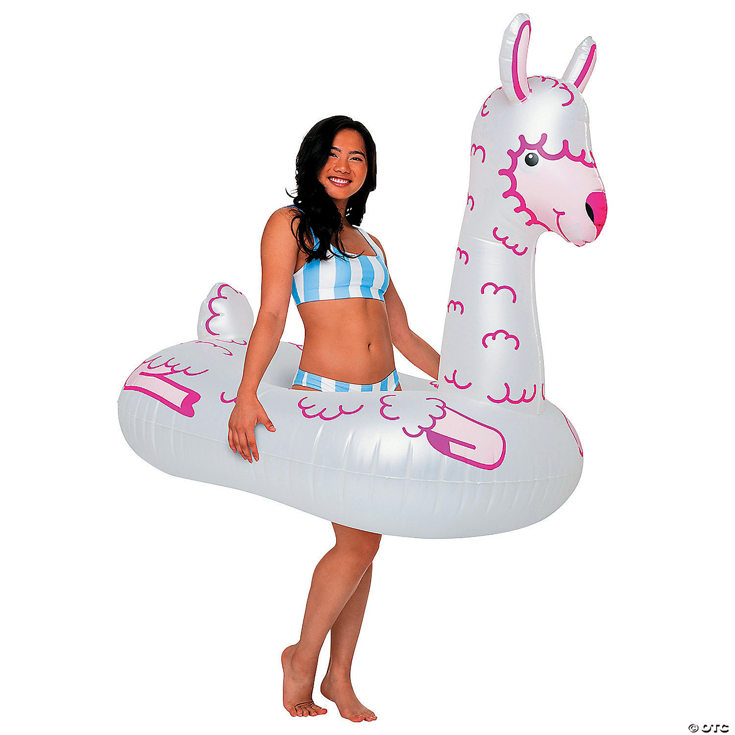 Inflatable Bigmouth Giant Llama Pool Float Oriental Trading