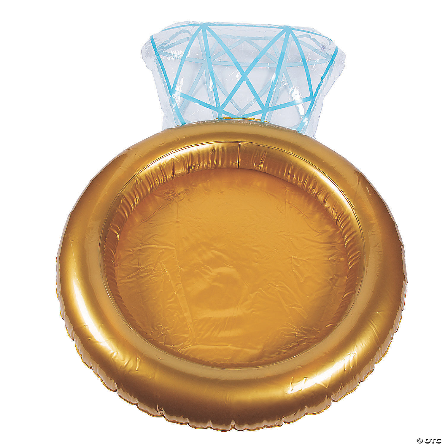 Inflatable Diamond Ring Cooler Oriental Trading