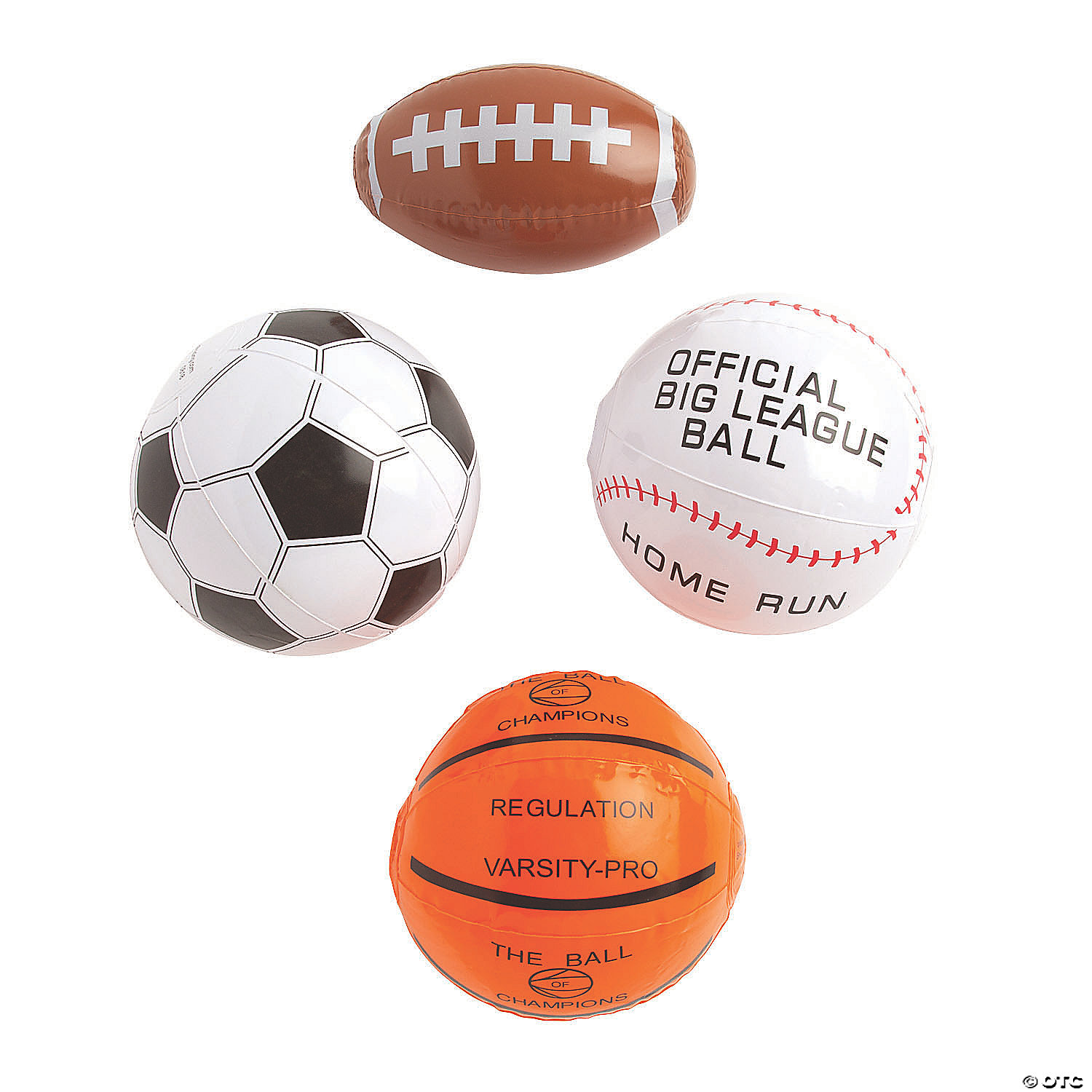 6" Mini Inflatable Basketball Blow Play Ball Kids Sports Play Toy 