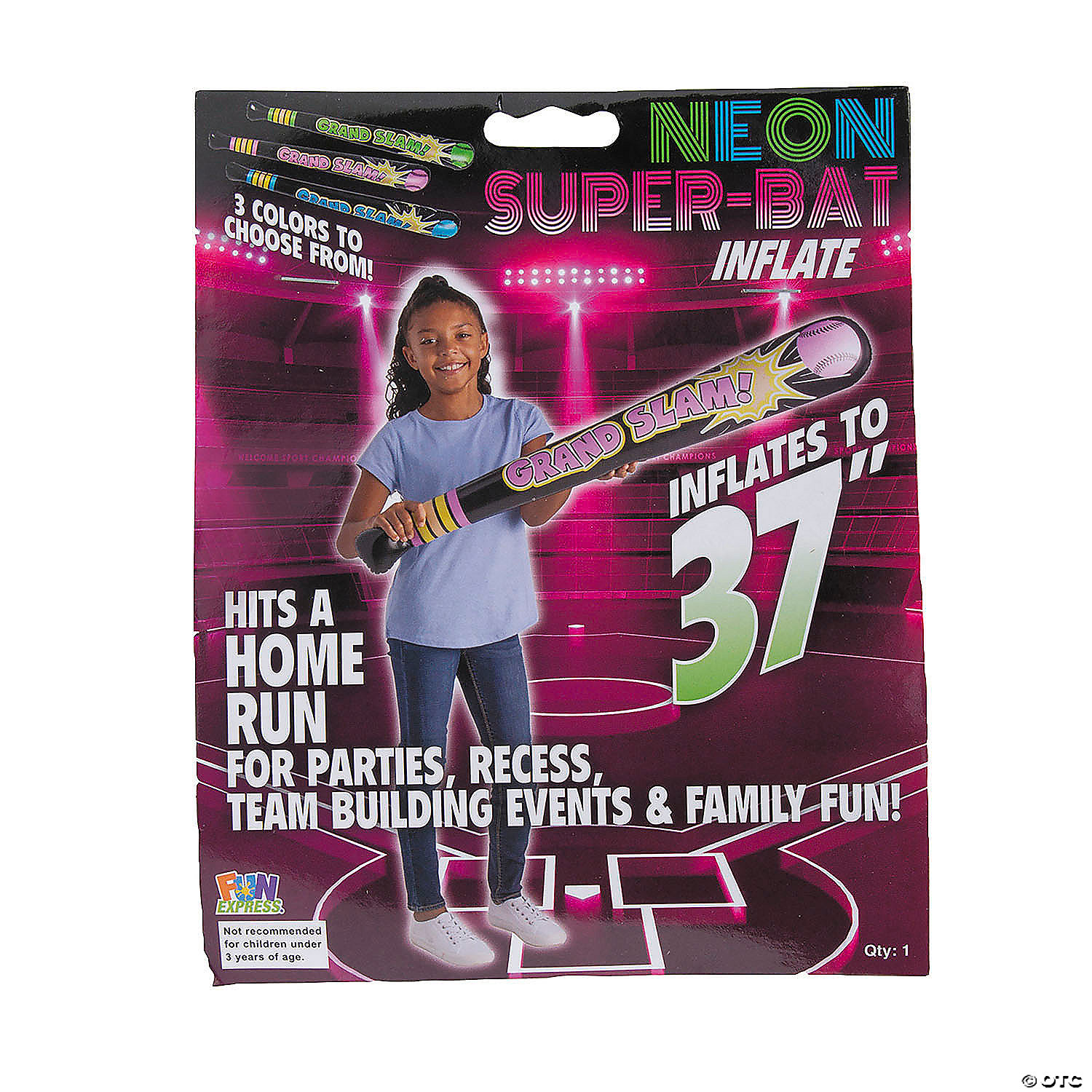 Inflatable Neon Baseball 