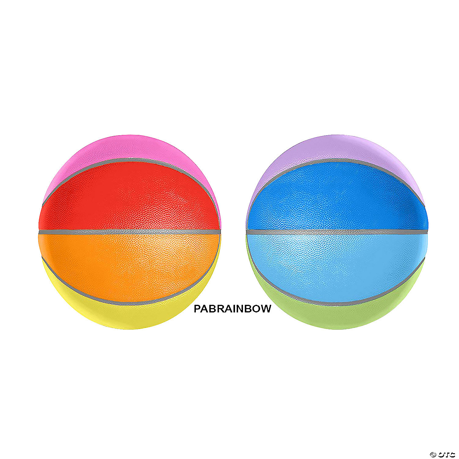 Inflatable Rainbow Basketball