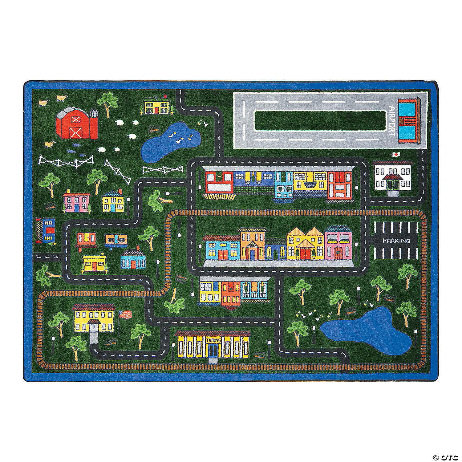 Joy Carpets Tiny Town® Classroom Rug Oriental Trading