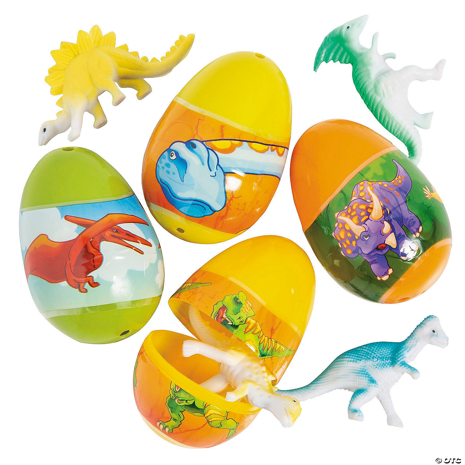 Jumbo Dinosaur Toy-Filled Plastic 