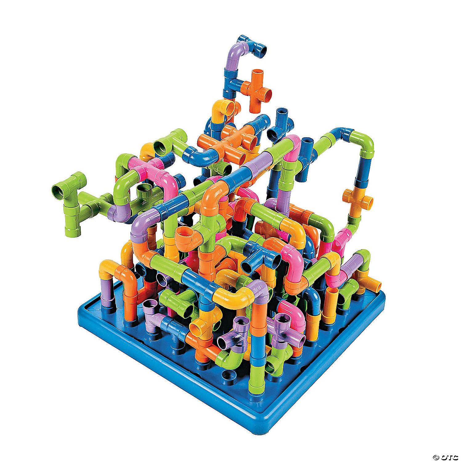plastic building connector toys