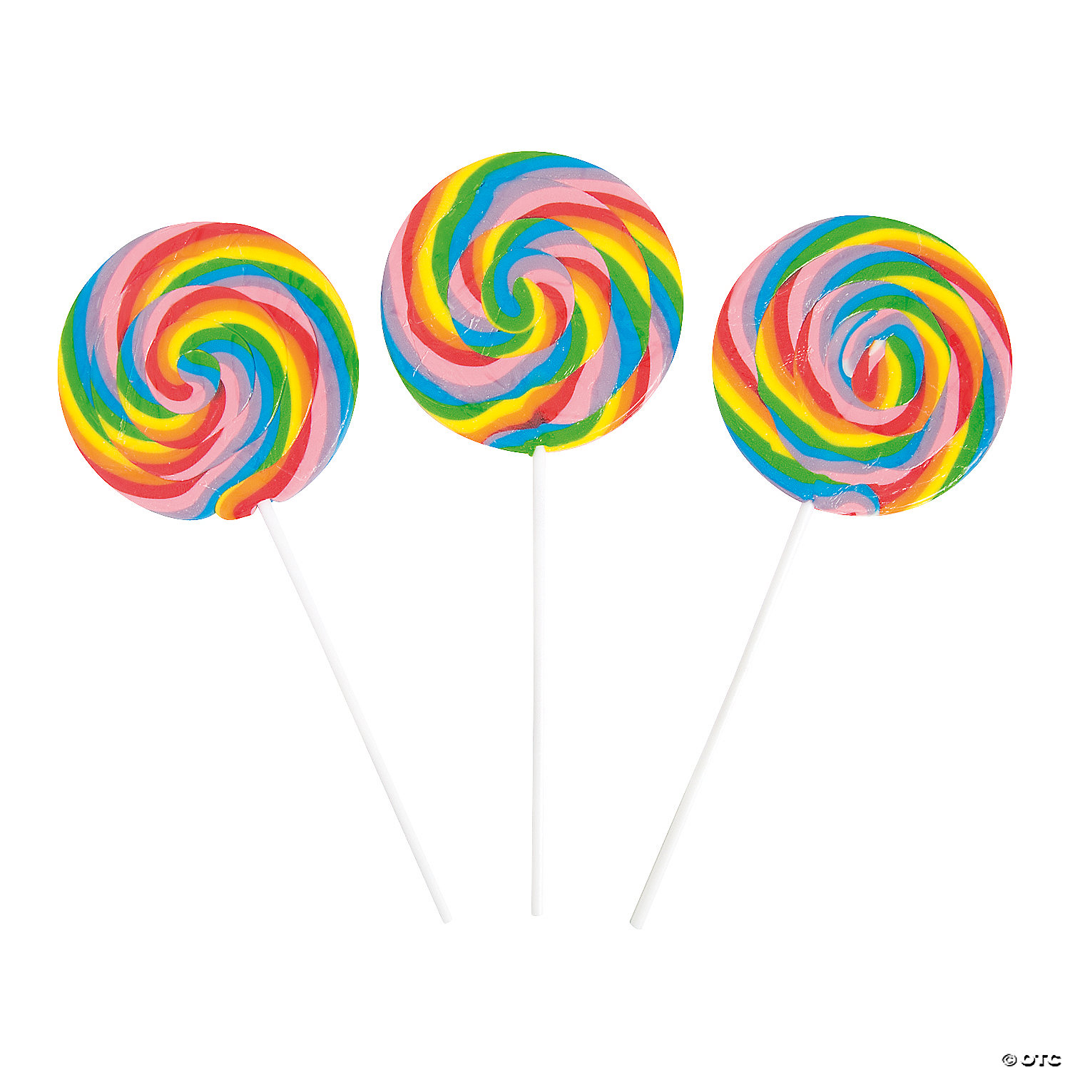 Jumbo Swirl Lollipops Oriental Trading