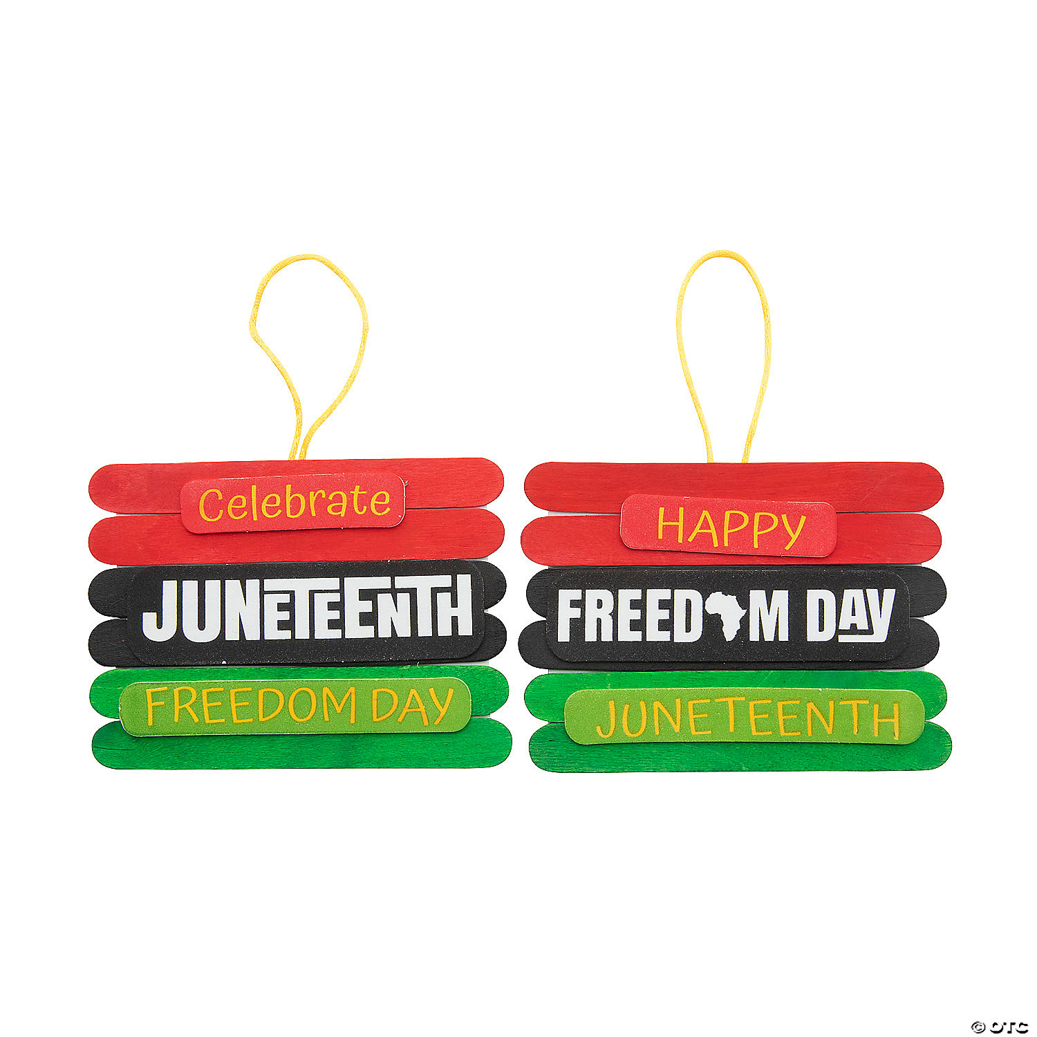 Easy Craft Stick Flag for Kids to Celebrate Juneteenth