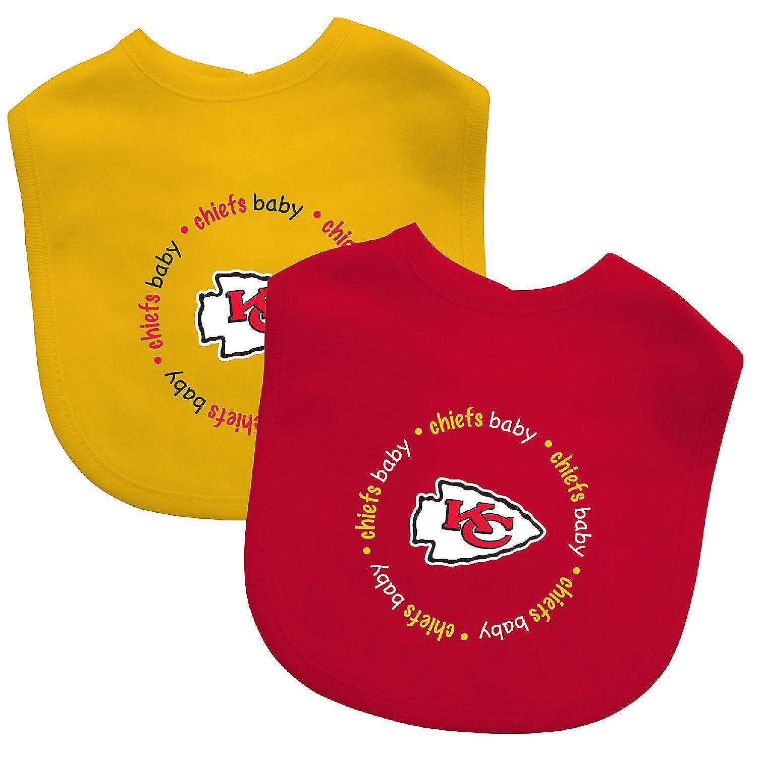 Kansas City Chiefs - Baby Bibs 2-Pack | Oriental Trading