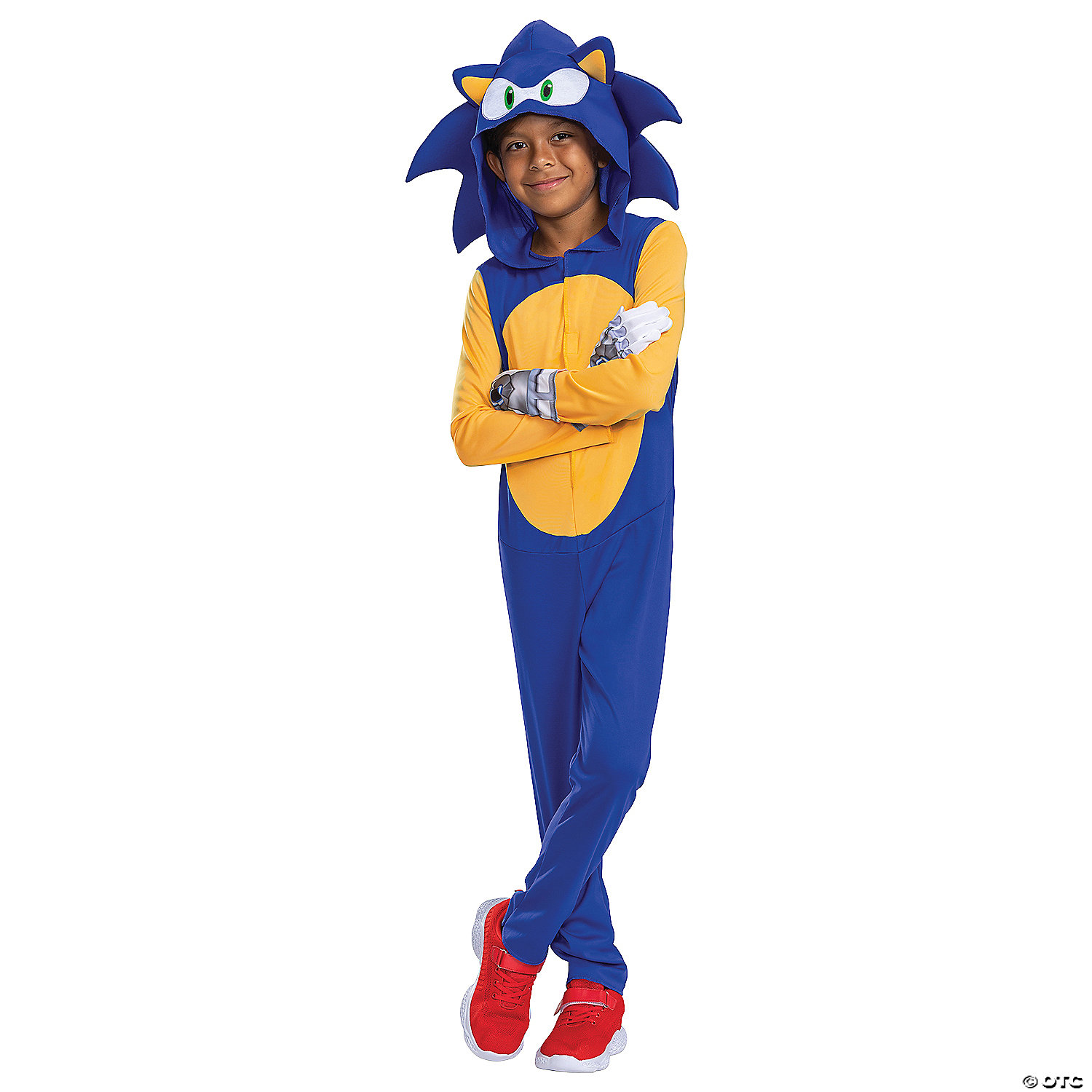Child Kids Rubie's Sonic the Hedgehog Costume SIZE Large 10-12 Cosplay 