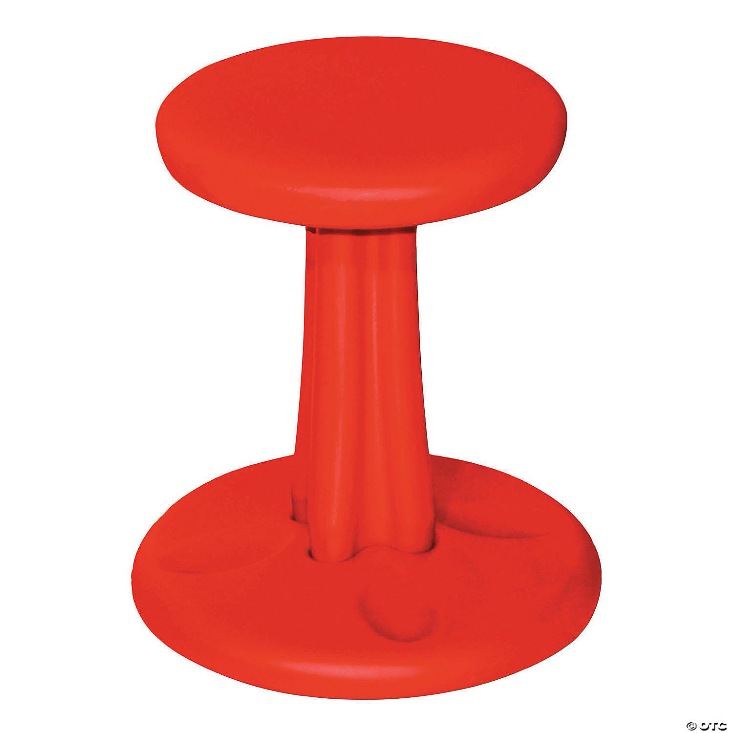 Kore KOR3100 Kids Adjustable Standard Wobble Chair 14″-19″ Red