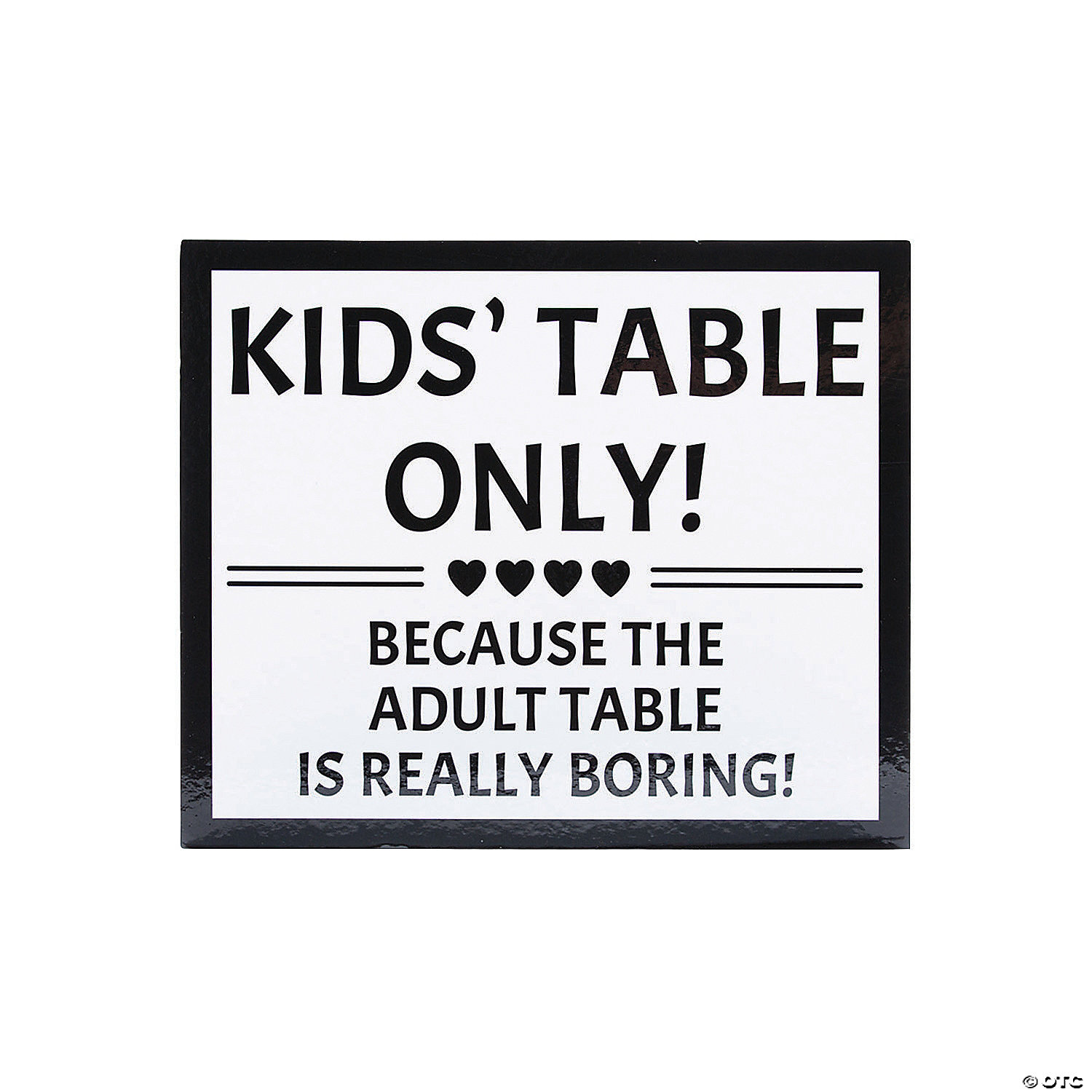 kids table only