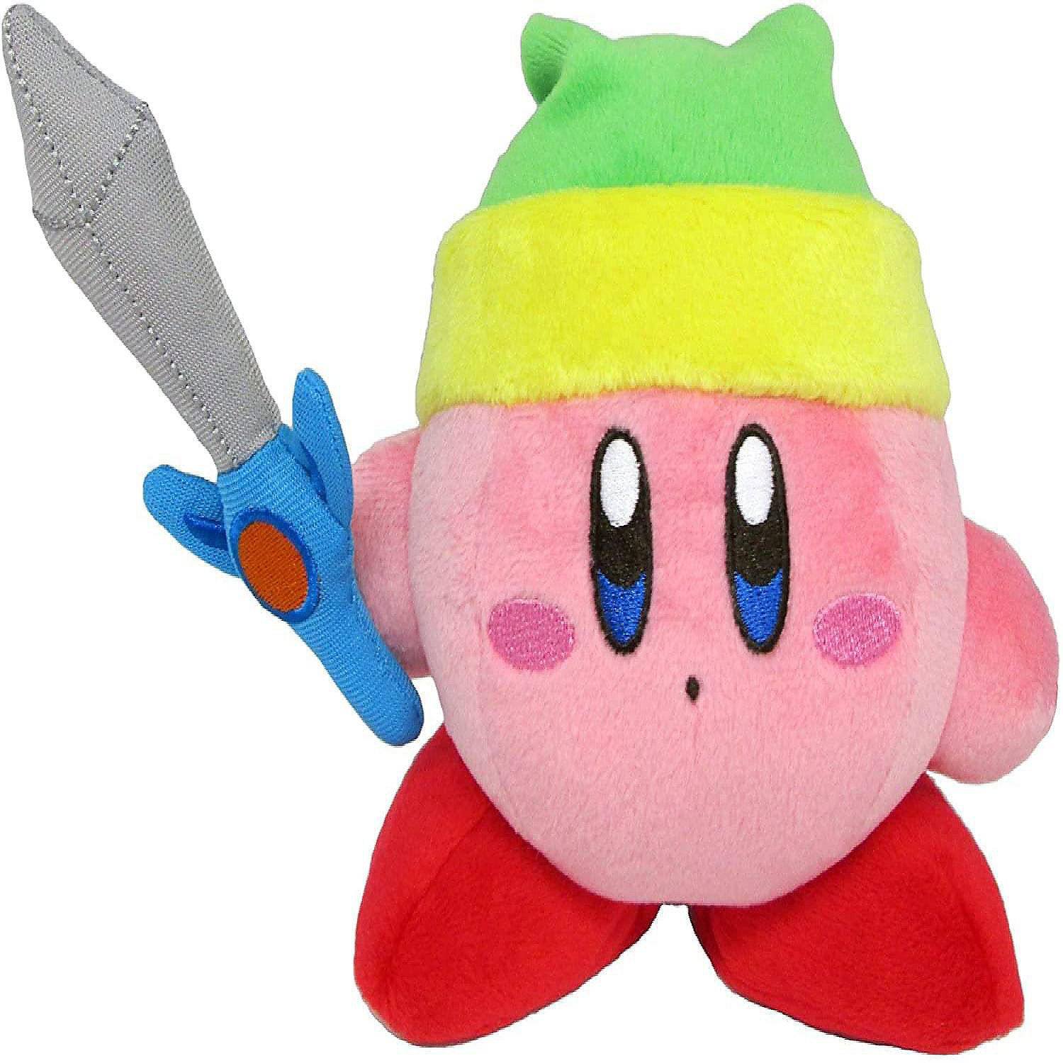 kirby plush with sword