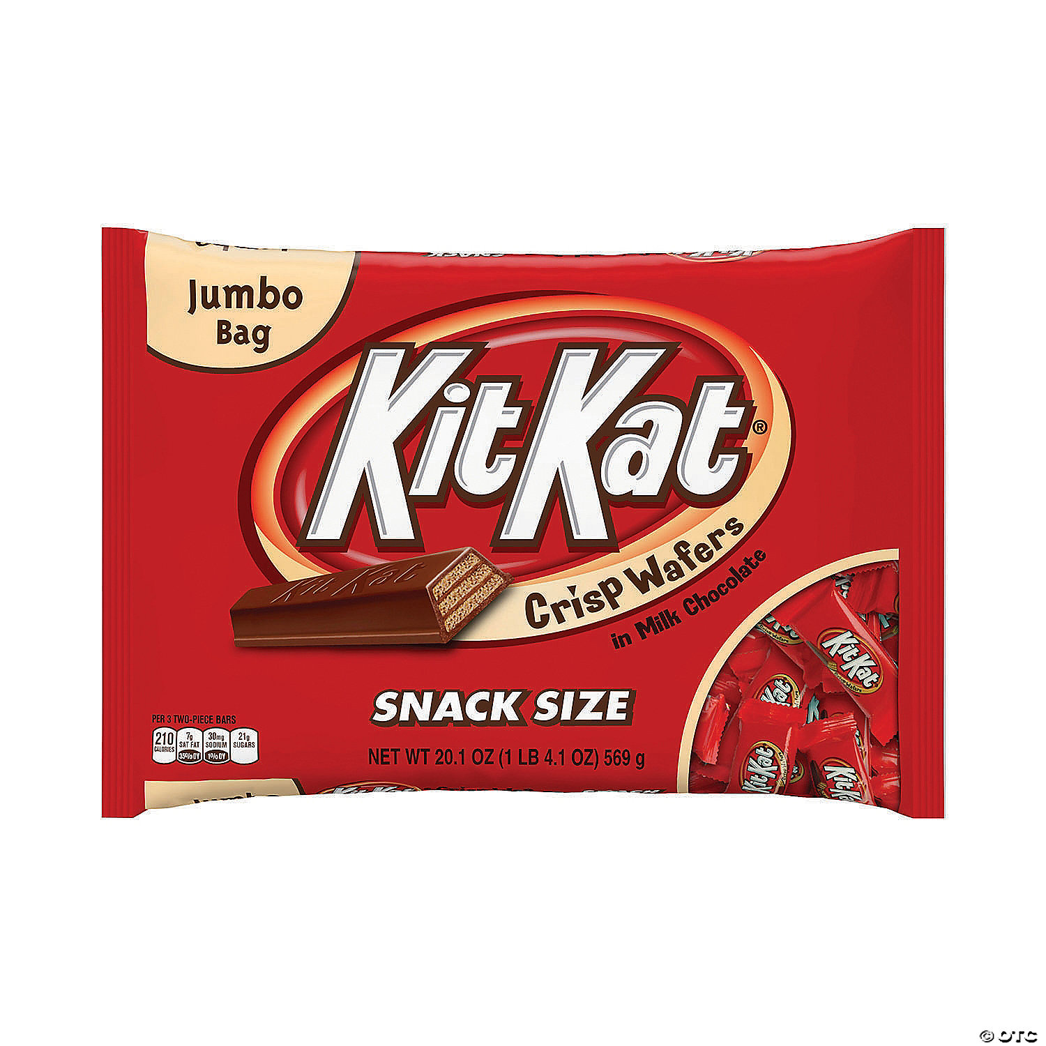 KIT KAT Milk Chocolate Bar 1.5 oz. - 36/Pack
