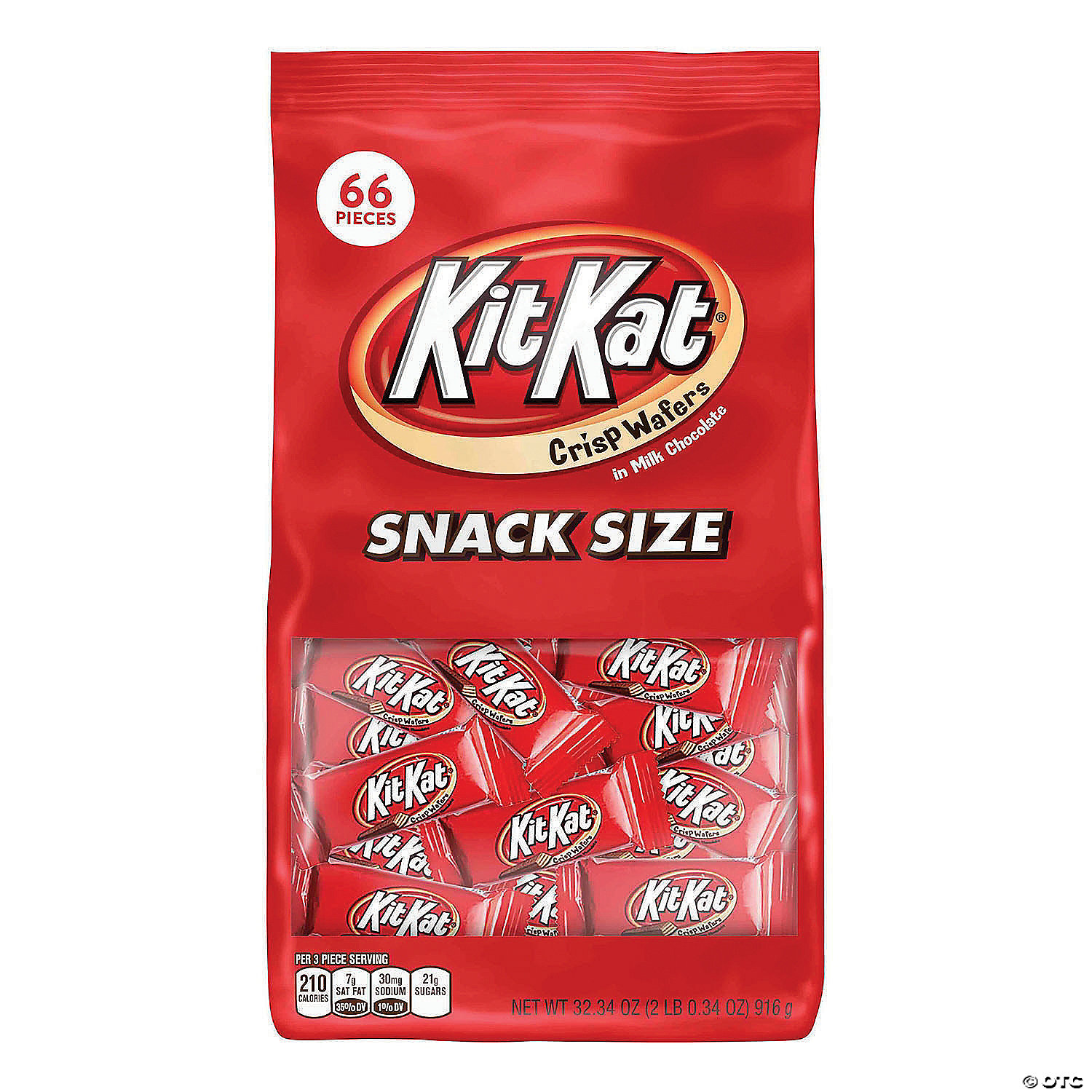 KIT KAT Snack Size Wafer Bars - 32.34oz bag