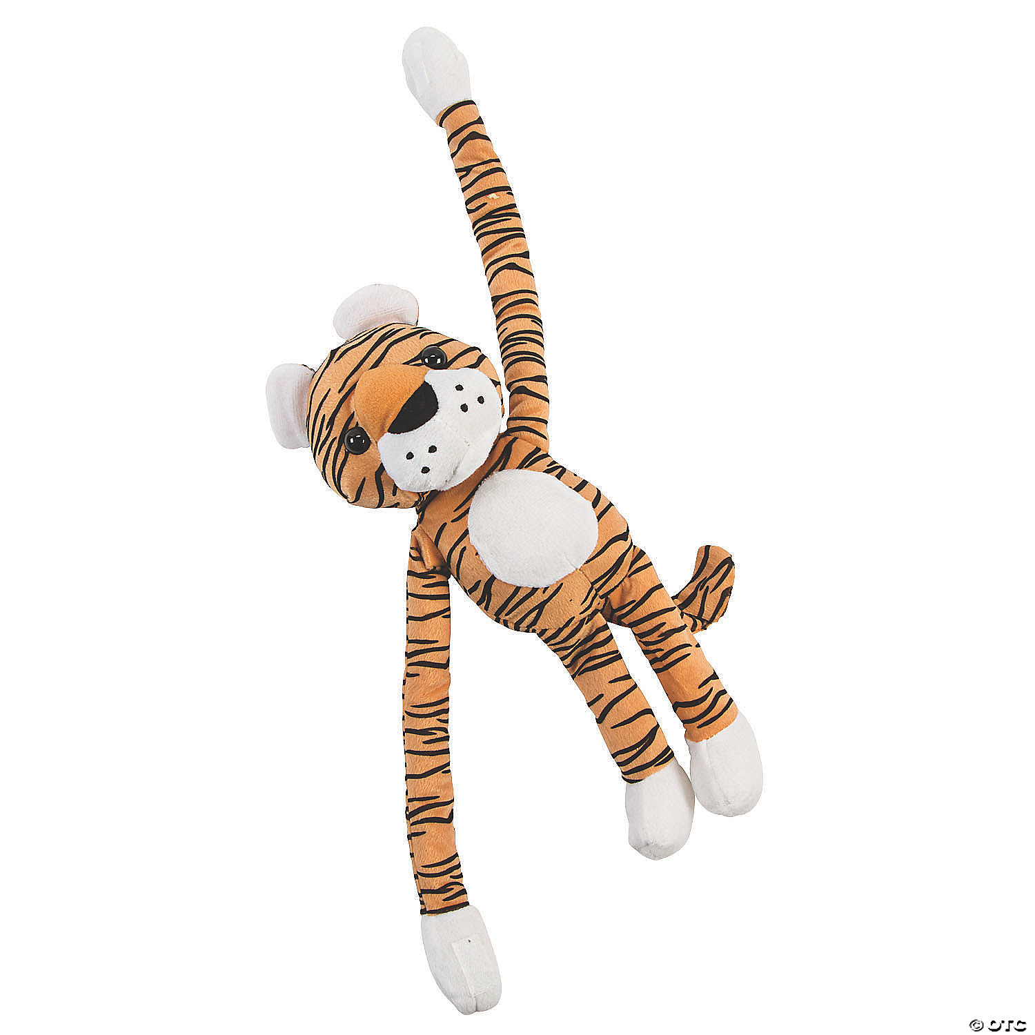 stuffed animal on a stick leash