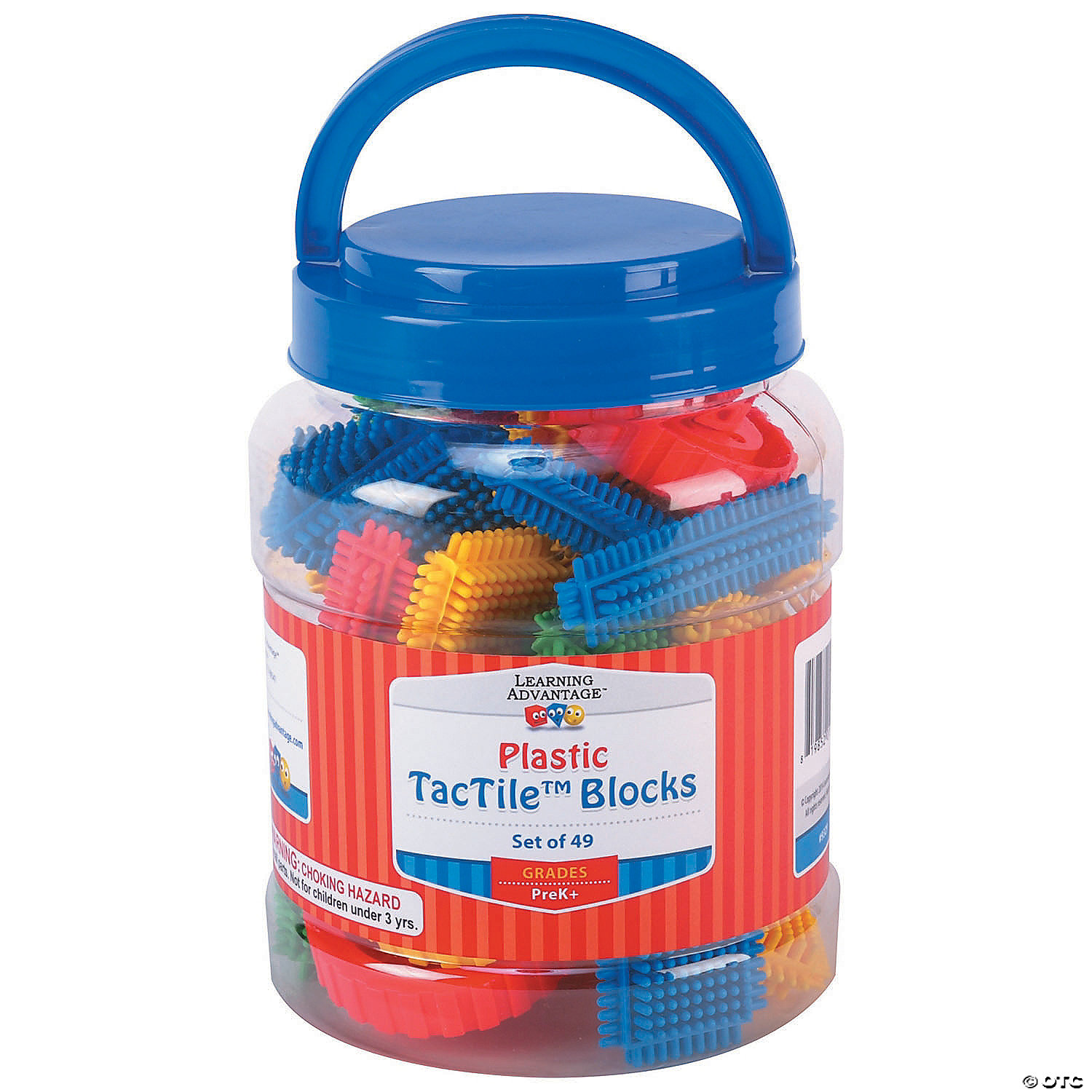 Learning Advantage Tactile Blocks 49 Pcs