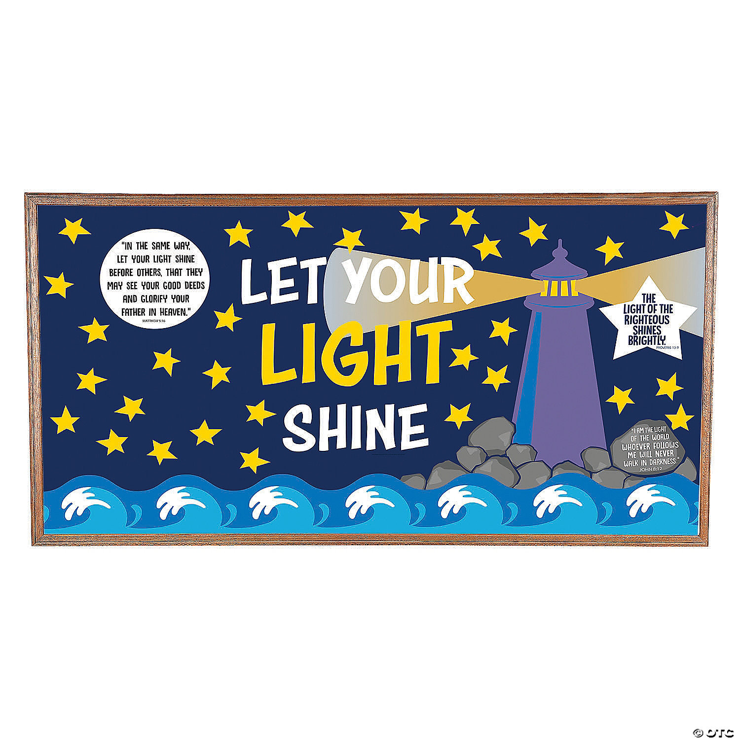 Crayola Let Your Colors Shine Bulletin Board