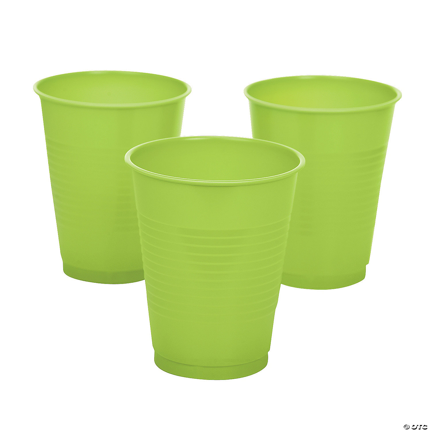 Lime Green Plastic Cups 20 Ct. Fun Express