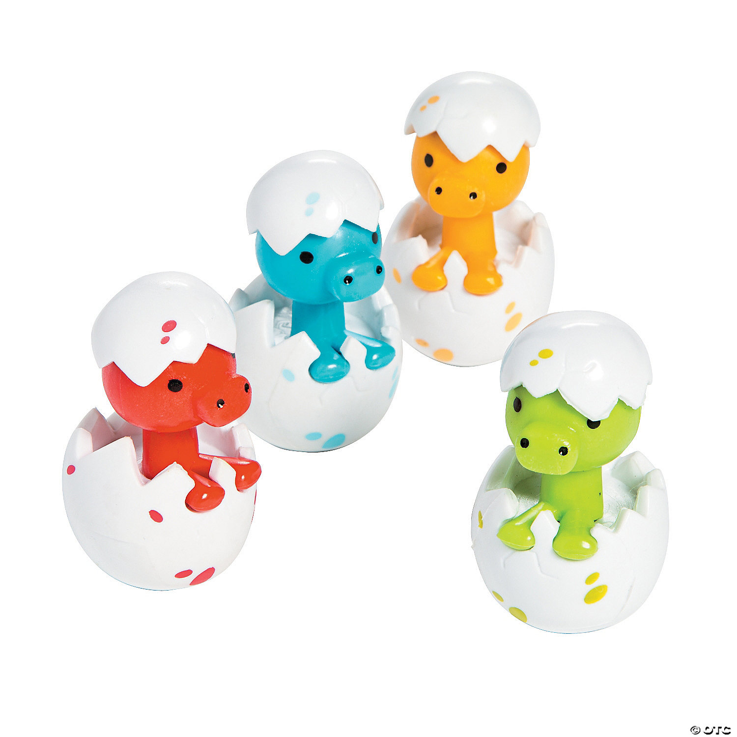 10pcs Mini Colorful Dinosaur Eggs Dino Figures Children DECO Kids Hatching I6Q1