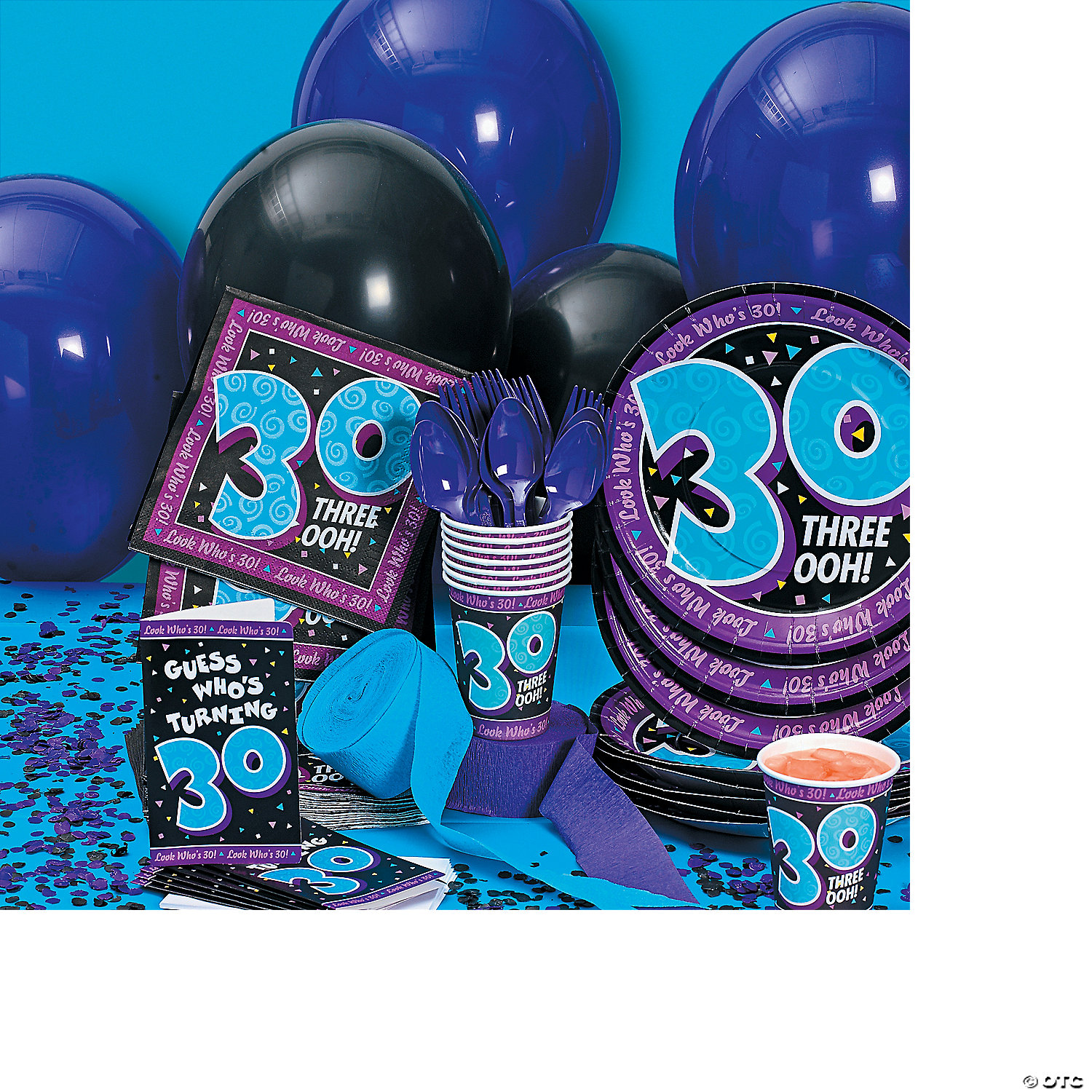 Look Who's 30! Basic Party Pack | Fun Express