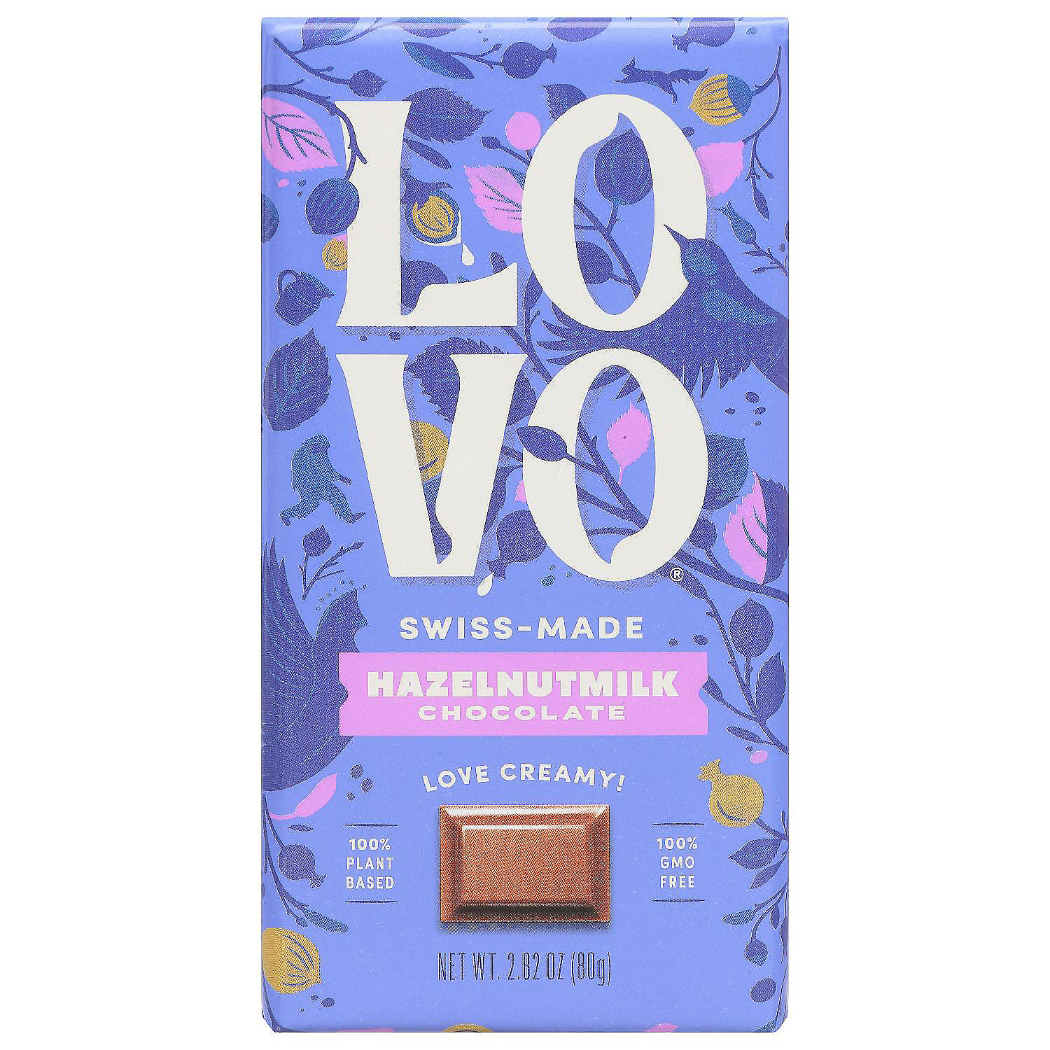 LOVO Hazelnut Milk Chocolate Bar 2.8 Oz (Pack of 12) Oriental Trading