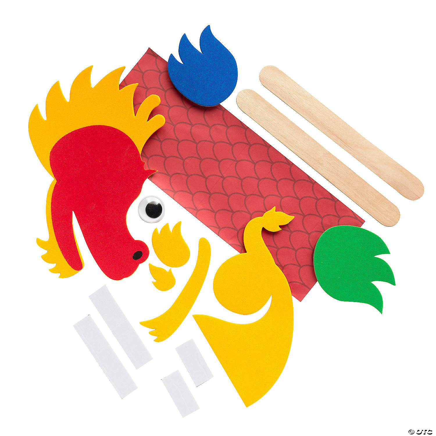 Sock Dragon Craft Kit - Kraft Kabin World