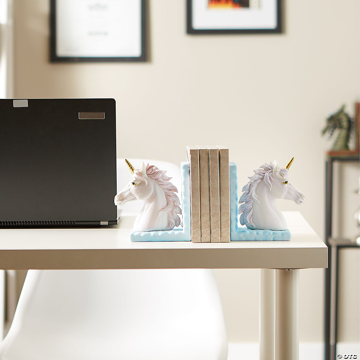 Magical Unicorn Bookends 8X3X5" Oriental Trading