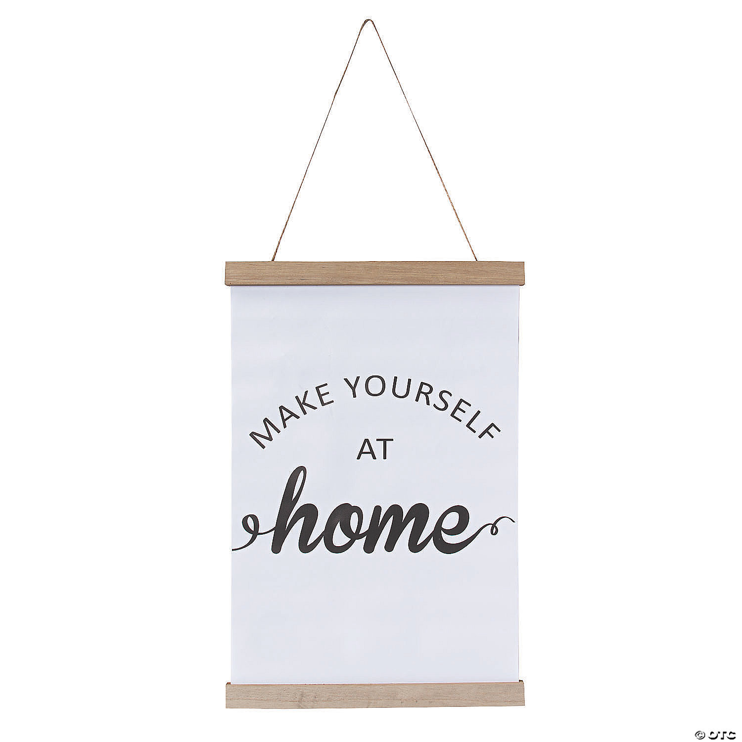 Make Yourself At Home Canvas Sign Oriental Trading