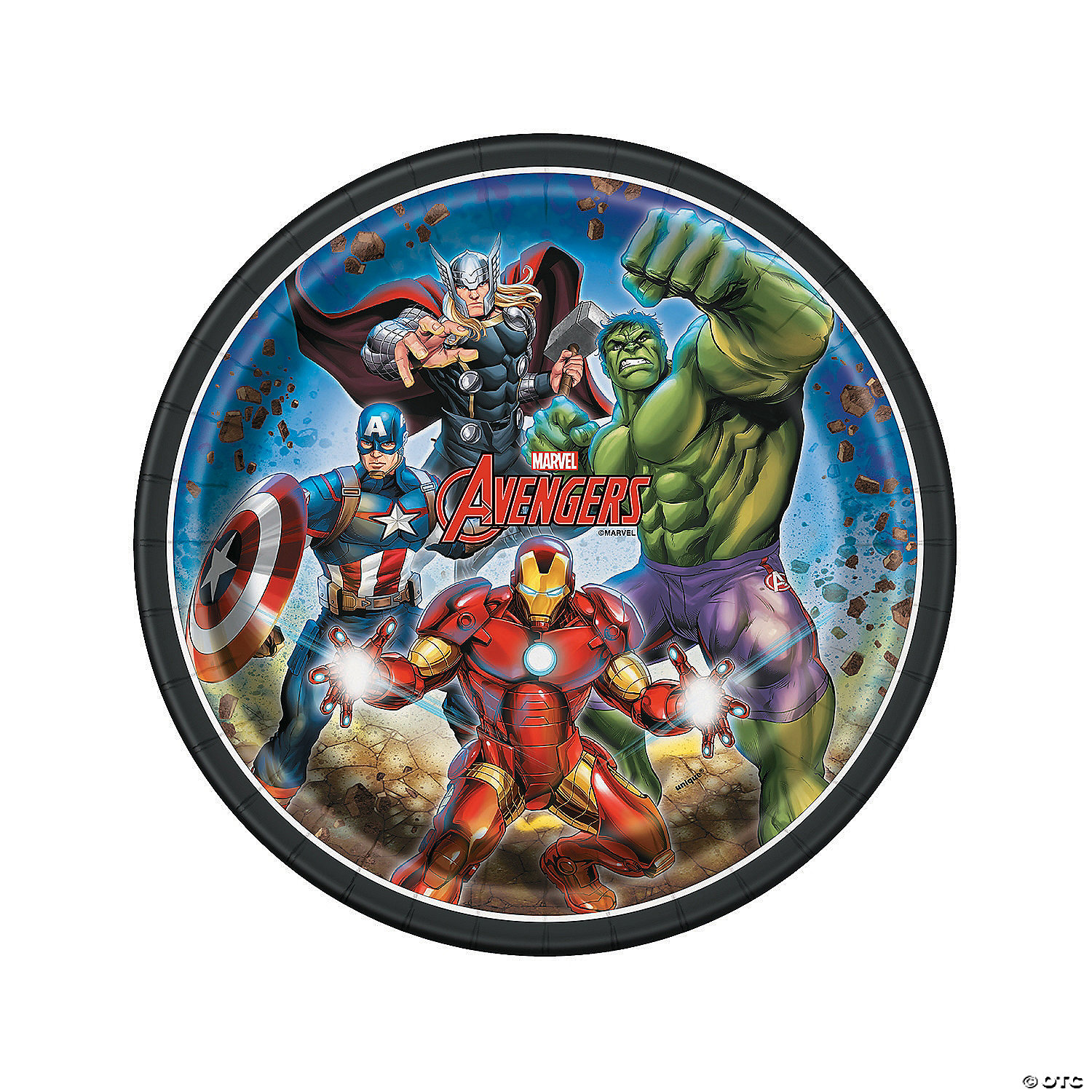 Avengers Assemble Thor Party plates napkins and cups 
