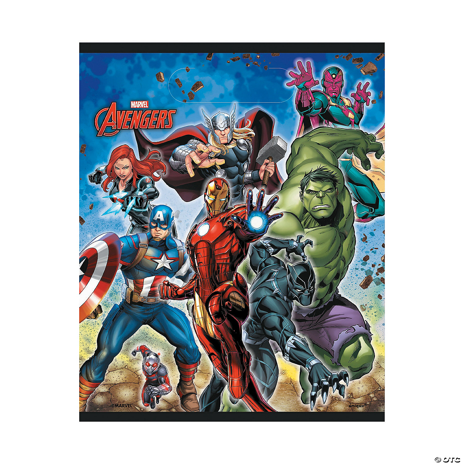 Marvel Comics The Avengers™ Plastic Loot Bags - 8 Pc. | Oriental Trading