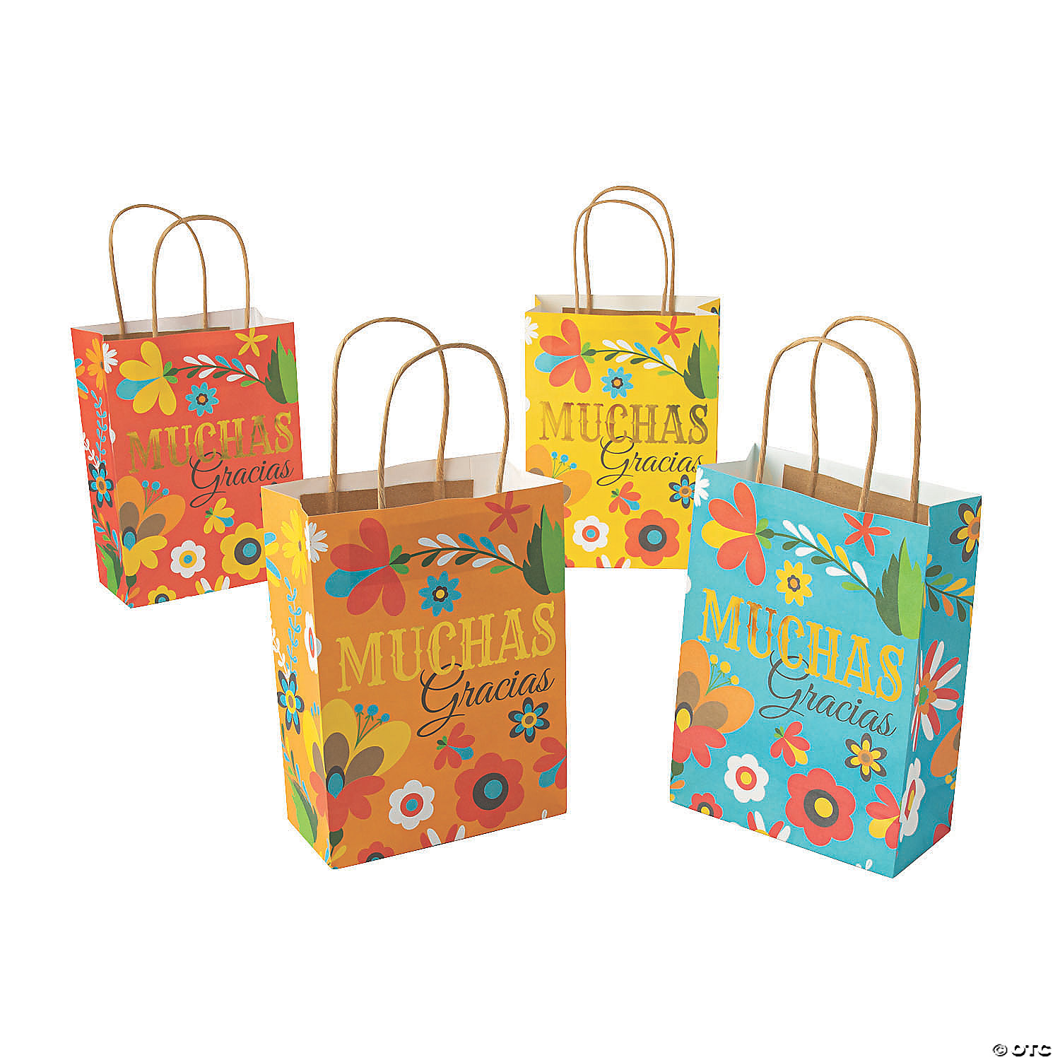 Fun Express Neon Color Paper Goodie Bags, Treat Bags, Paper Lunch Bags, Candy Bags, Favor Bags, Small Bags