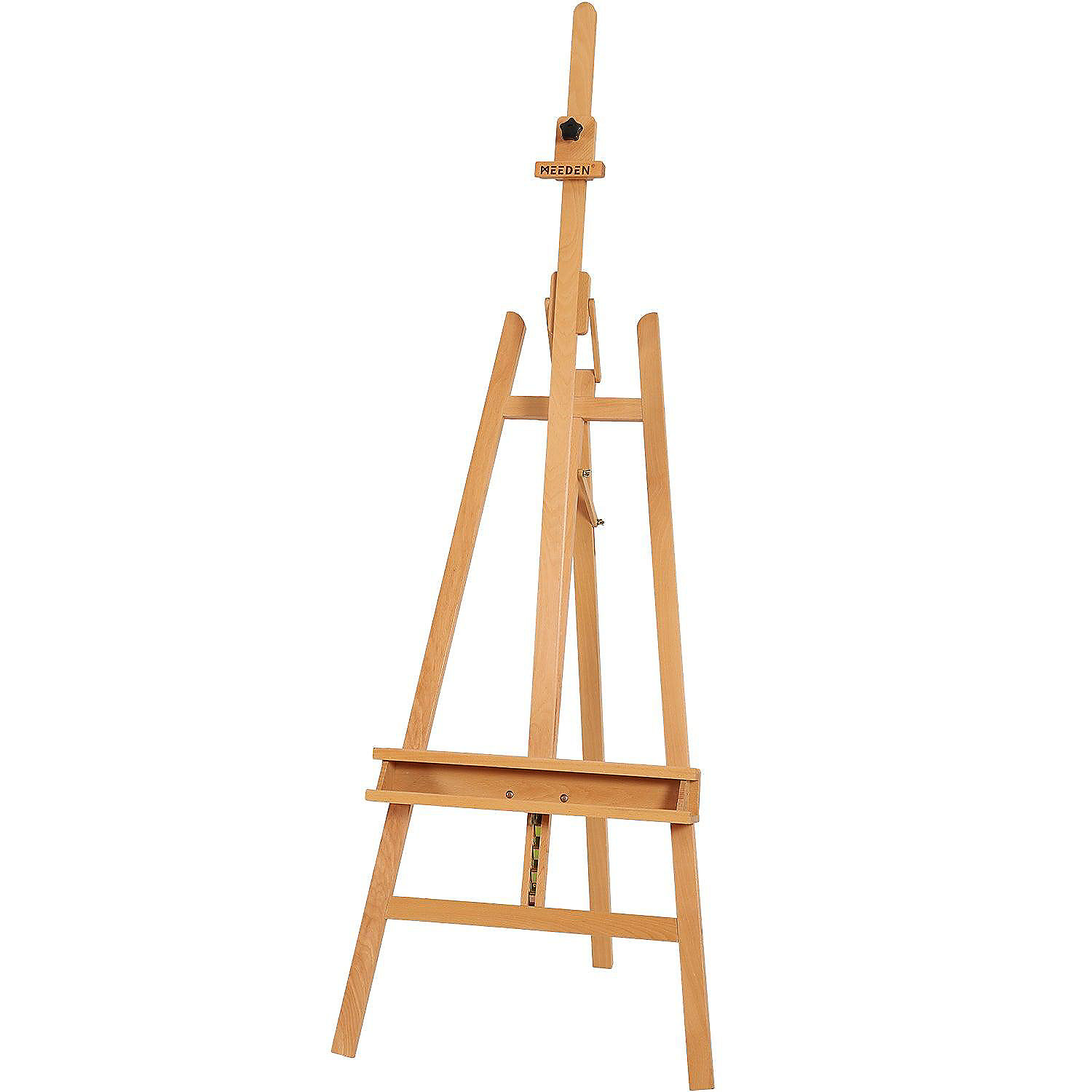 MEEDEN Large Painter Adjustable Solid Beechwood Artist Easel Oriental