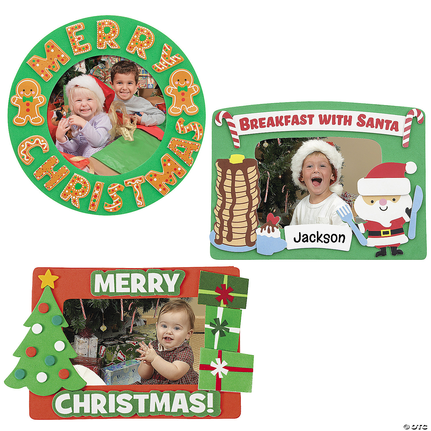 Mega Bulk Christmas Picture Frame Craft Kit Assortment Makes