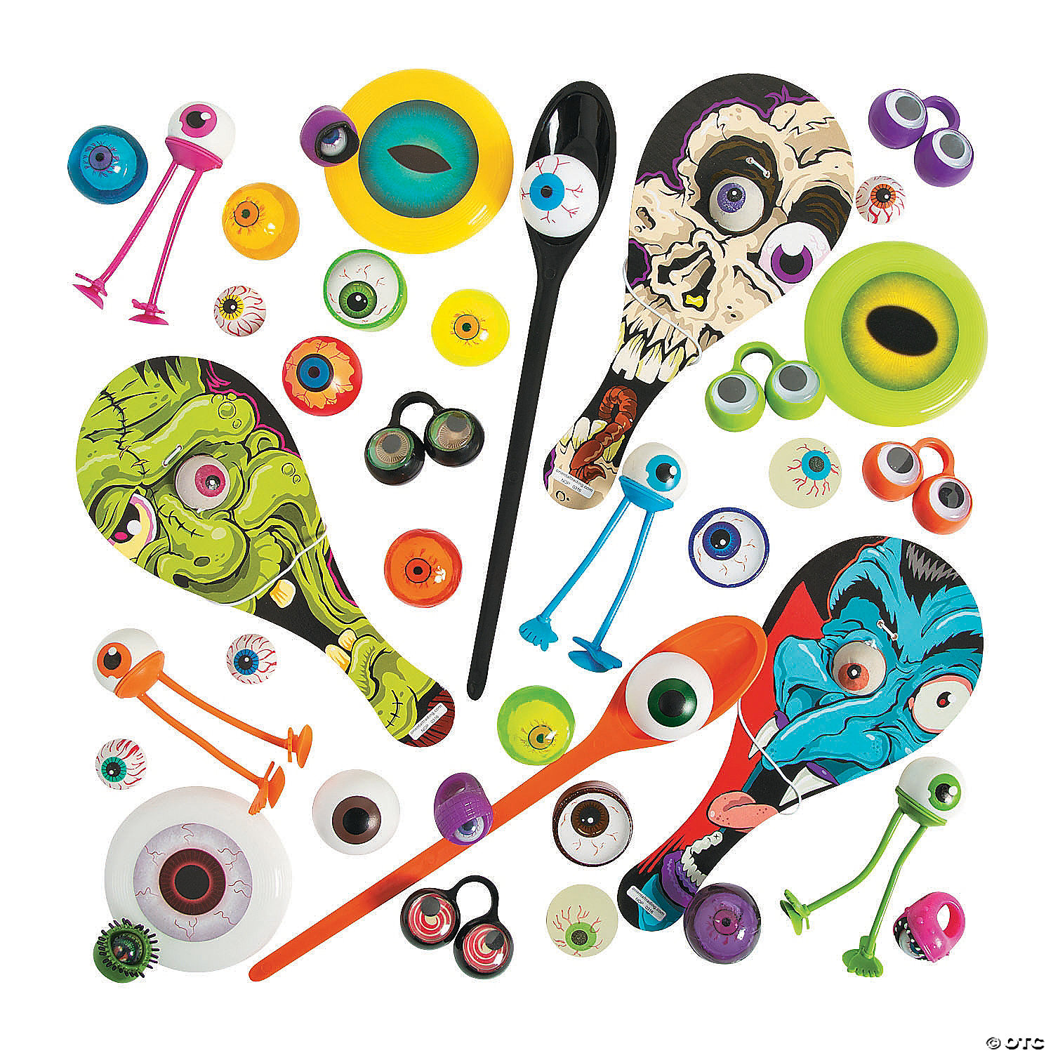 Mega Bulk Halloween Eyeball Assortment Fun Express